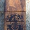 Venera Design egyedi gravírozott fa cigaretta tartó doboz